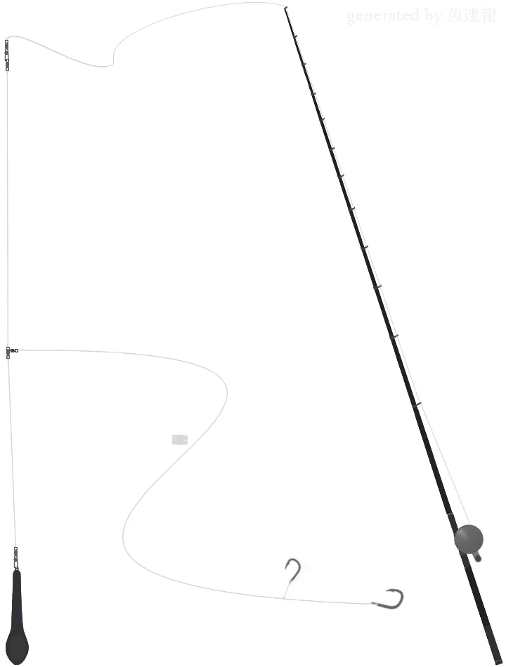 船釣りに関するタックル、仕掛け図解
