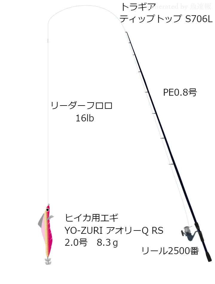 ソルトルアーに関するタックル、仕掛け図解