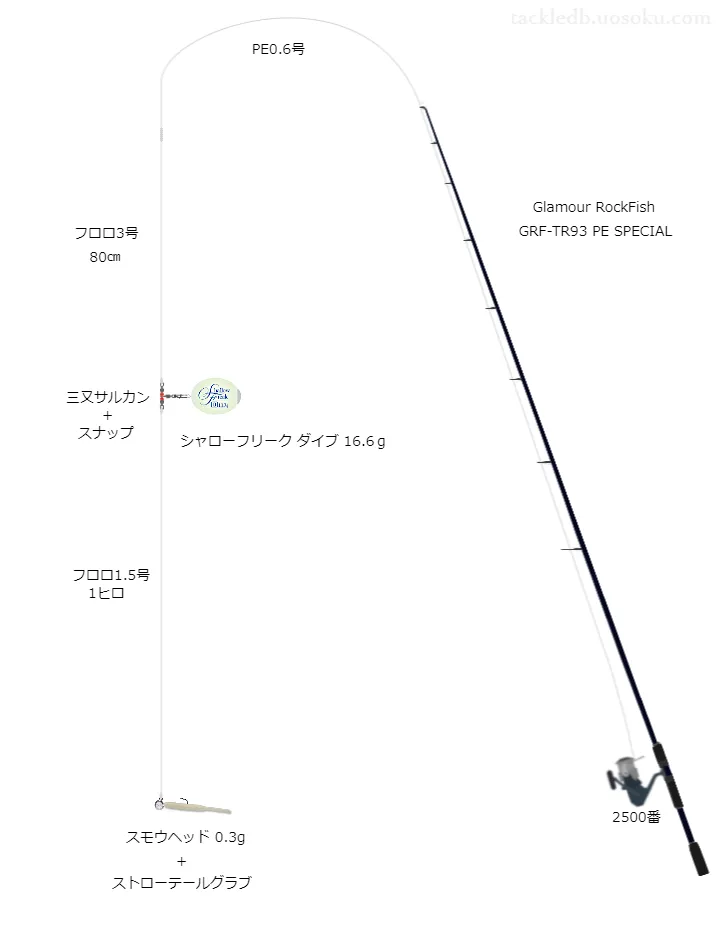 庵治半島サーフメバリング仕掛け・タックル【シャローフリーク 】