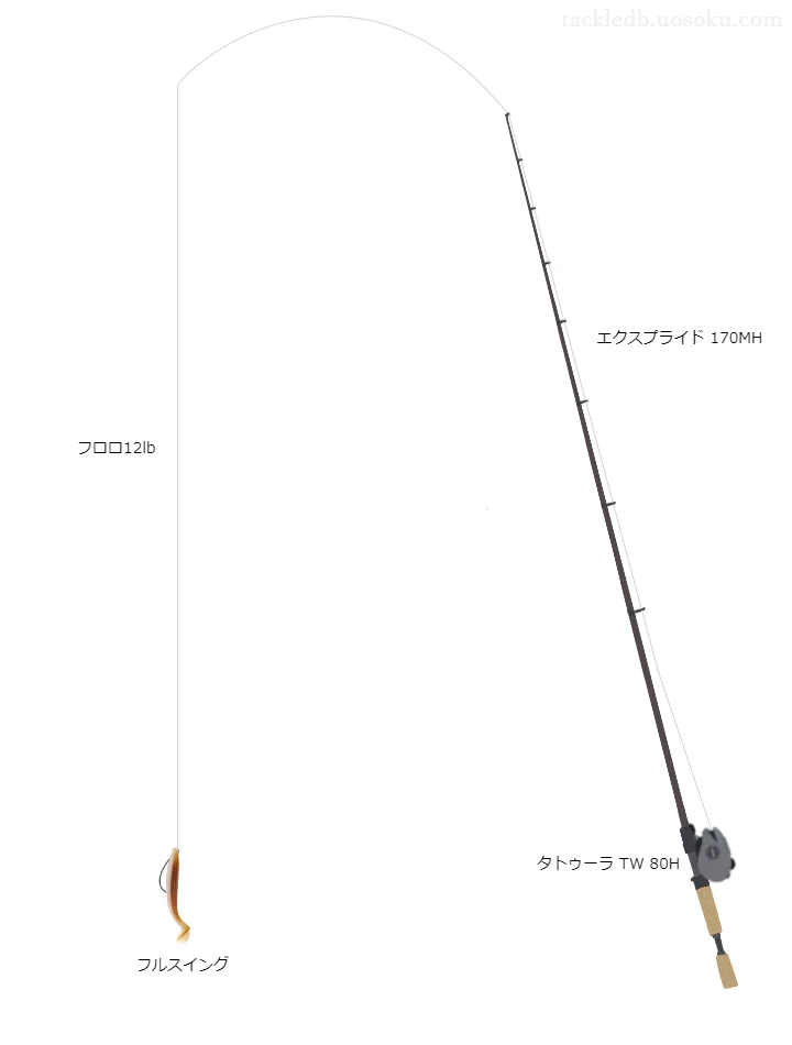 バス釣りに関するタックル、仕掛け図解