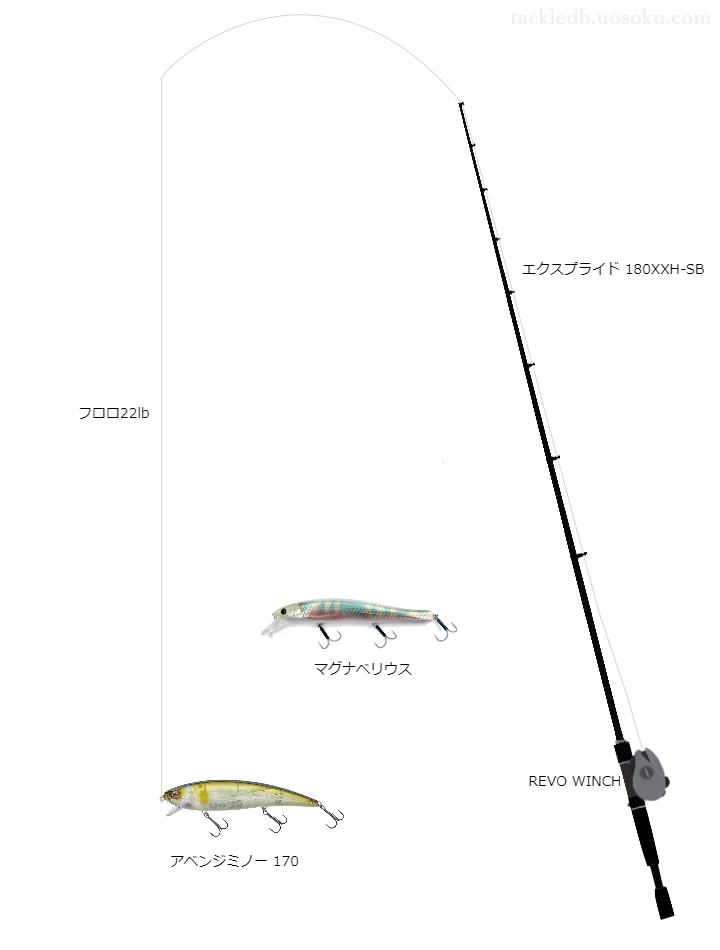 バス釣りに関するタックル、仕掛け図解