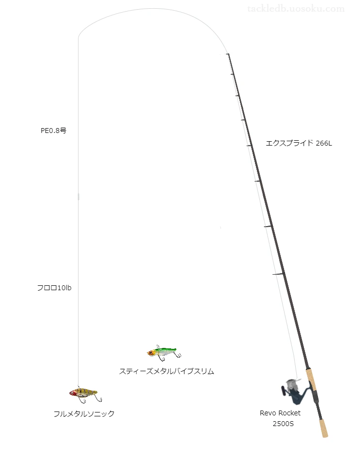 バス釣りに関するタックル、仕掛け図解