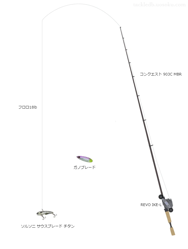 バス釣りに関するタックル、仕掛け図解