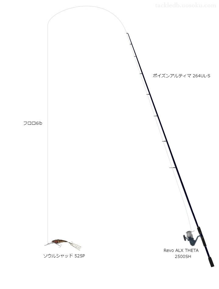 バス釣りに関するタックル、仕掛け図解