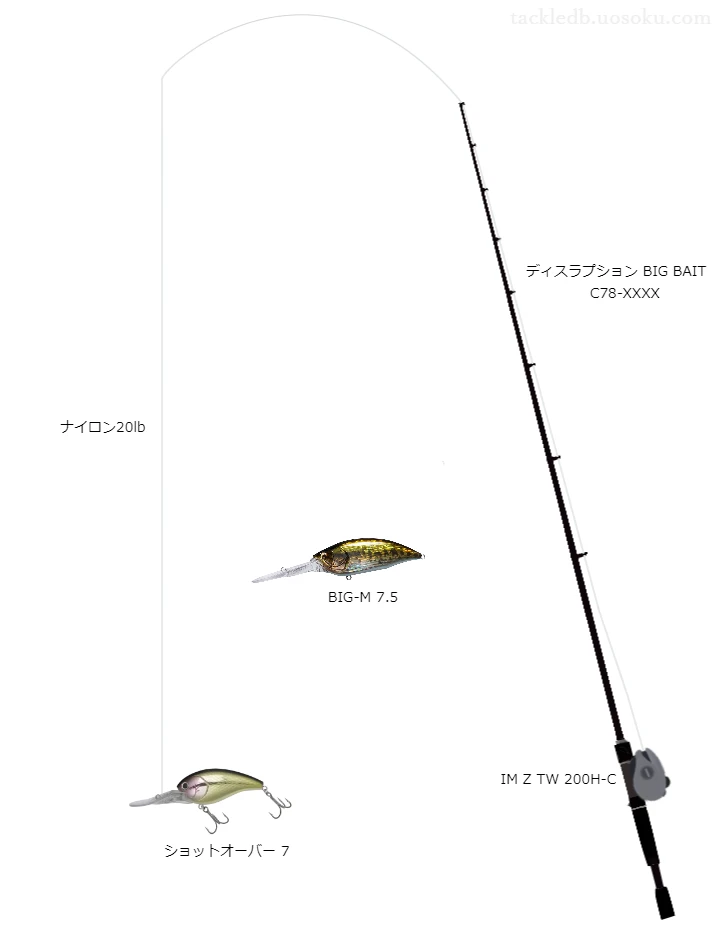 バス釣りに関するタックル、仕掛け図解