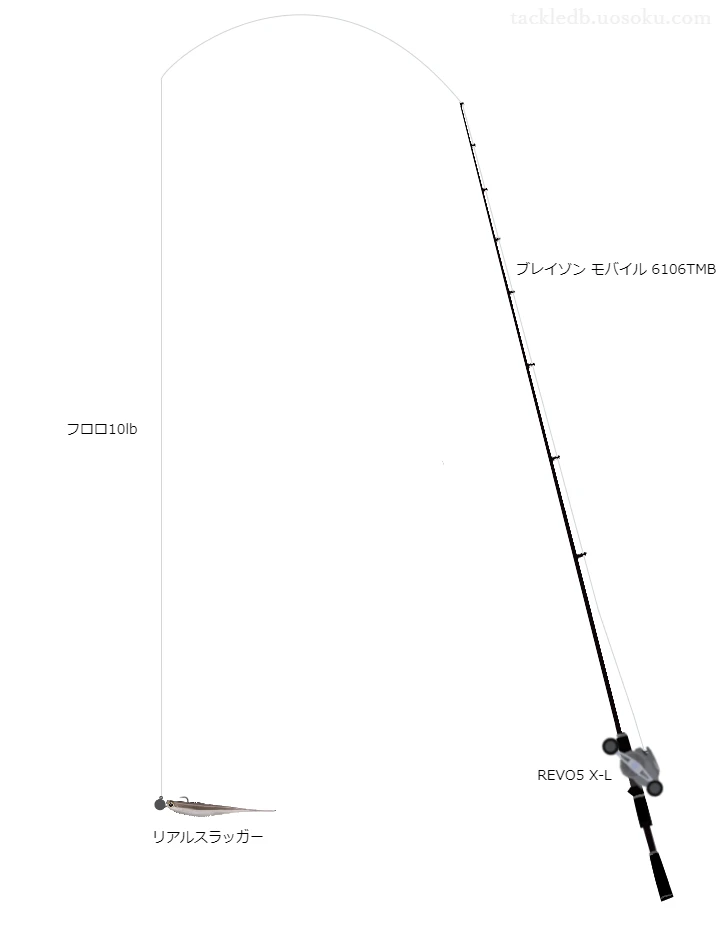 バス釣りに関するタックル、仕掛け図解