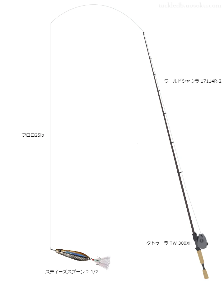 バス釣りに関するタックル、仕掛け図解