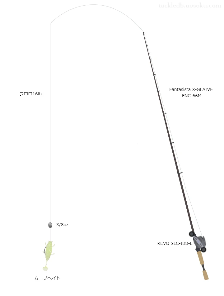 バス釣りに関するタックル、仕掛け図解