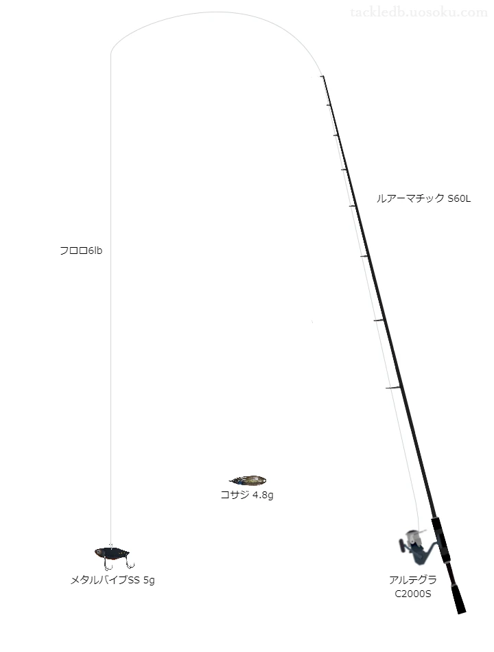 バス釣りに関するタックル、仕掛け図解