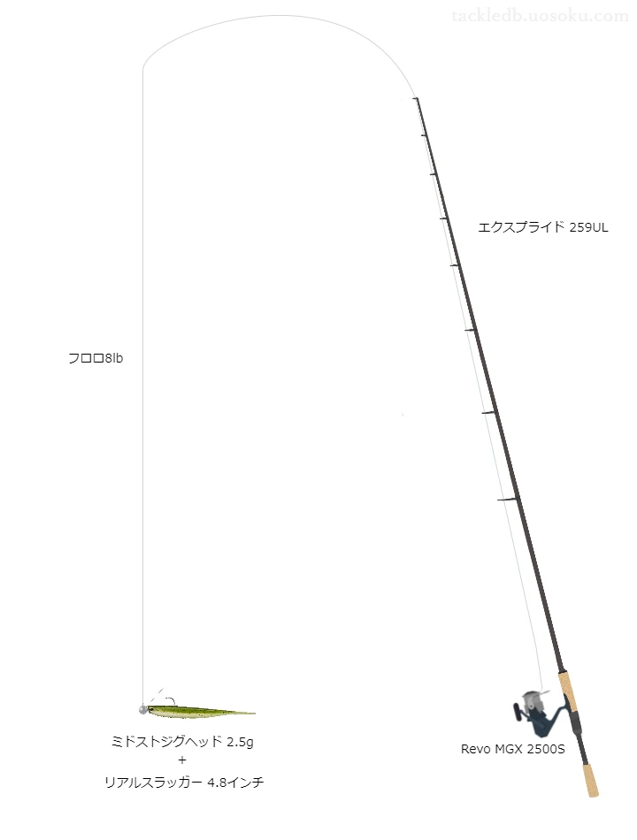 バス釣りに関するタックル、仕掛け図解