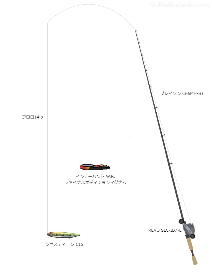 バス釣りに関するタックル、仕掛け図解