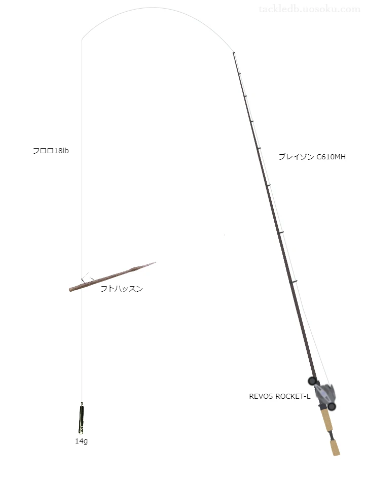 バス釣りに関するタックル、仕掛け図解