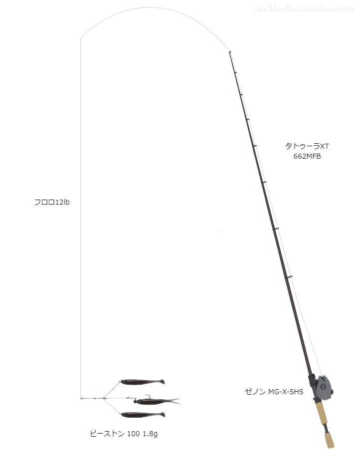 バス釣りに関するタックル、仕掛け図解