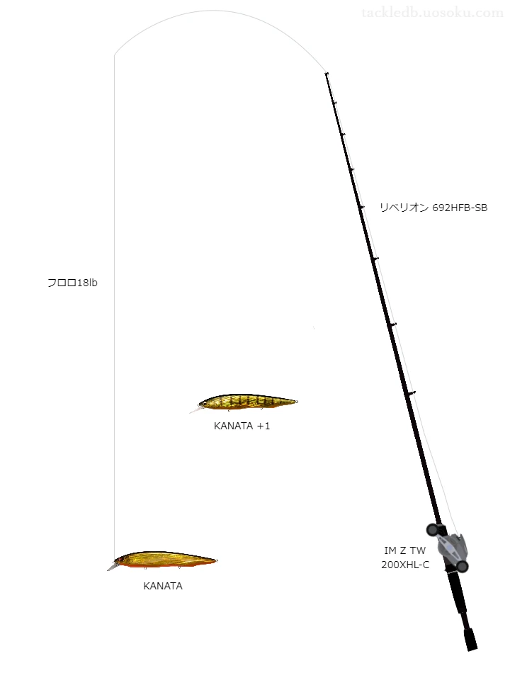 バス釣りに関するタックル、仕掛け図解