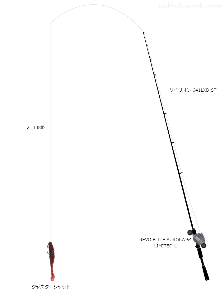 バス釣りに関するタックル、仕掛け図解