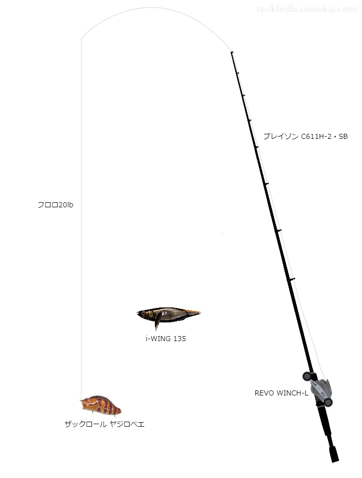 バス釣りに関するタックル、仕掛け図解