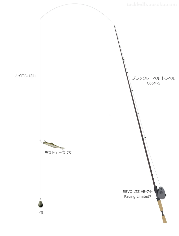 バス釣りに関するタックル、仕掛け図解