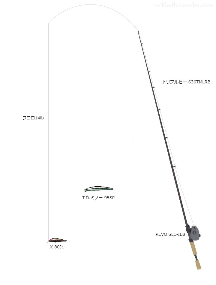 バス釣りに関するタックル、仕掛け図解