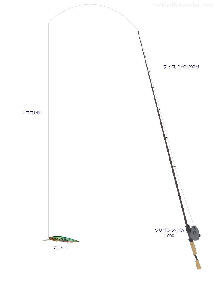 バス釣りに関するタックル、仕掛け図解