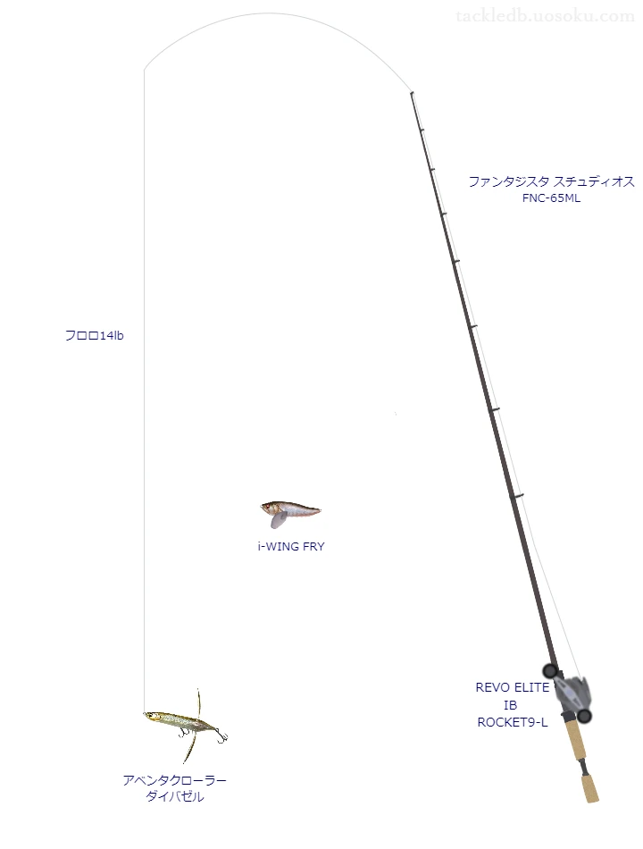 バス釣りに関するタックル、仕掛け図解