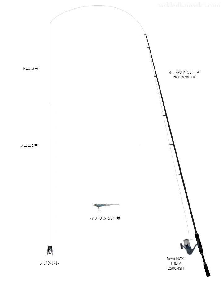 バス釣りに関するタックル、仕掛け図解