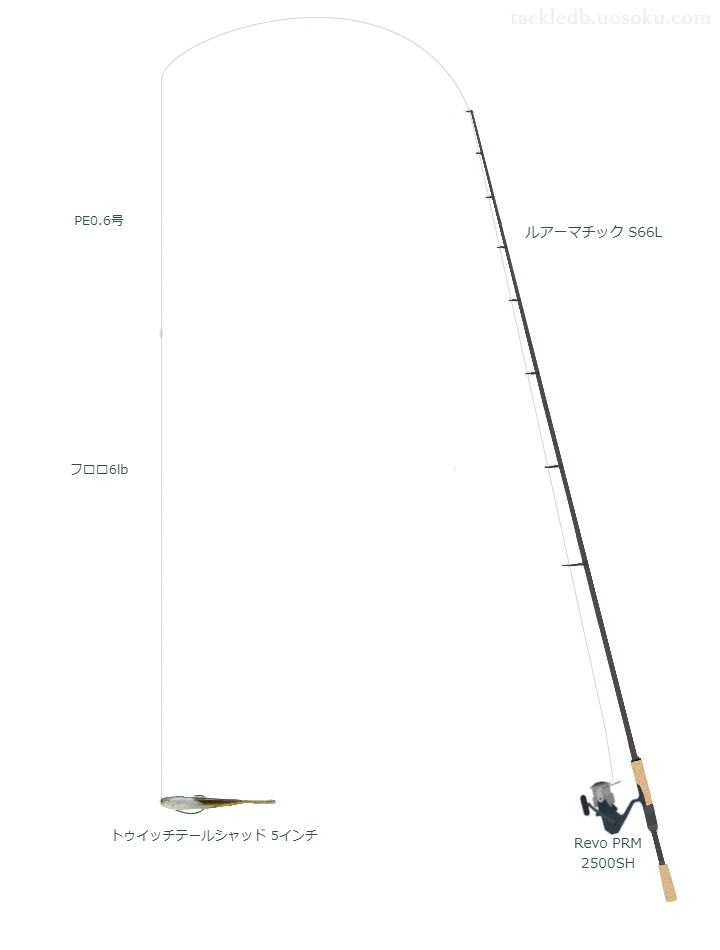 バス釣りに関するタックル、仕掛け図解