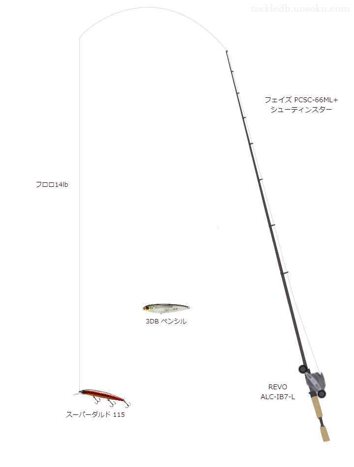 バス釣りに関するタックル、仕掛け図解