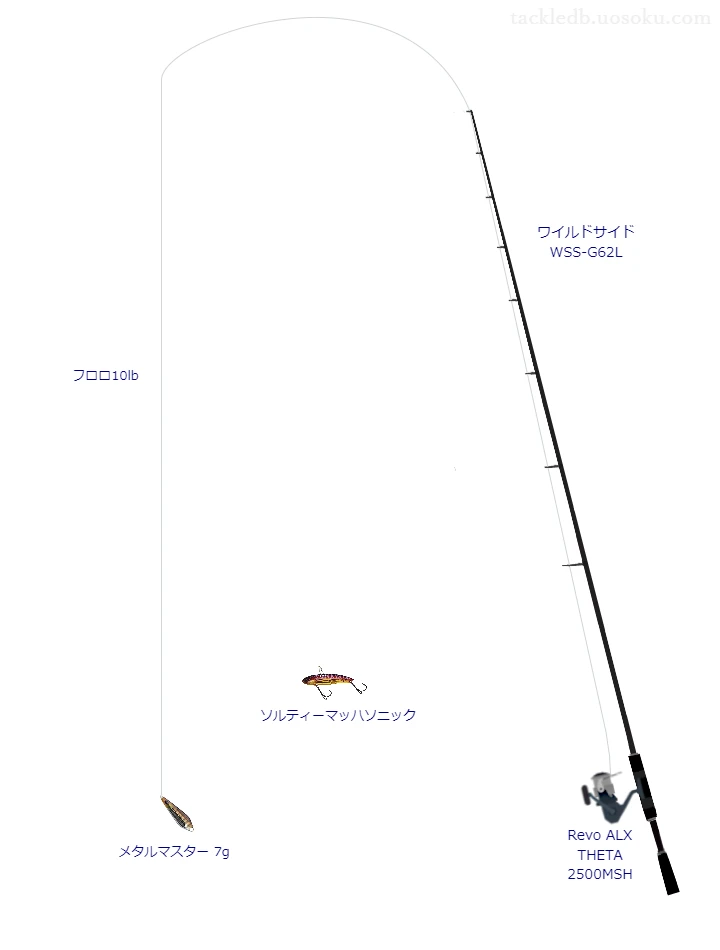 バス釣りに関するタックル、仕掛け図解