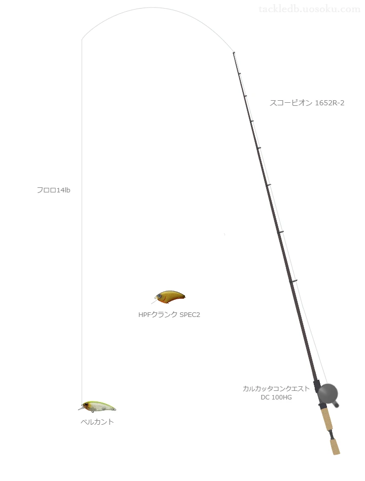 バス釣りに関するタックル、仕掛け図解