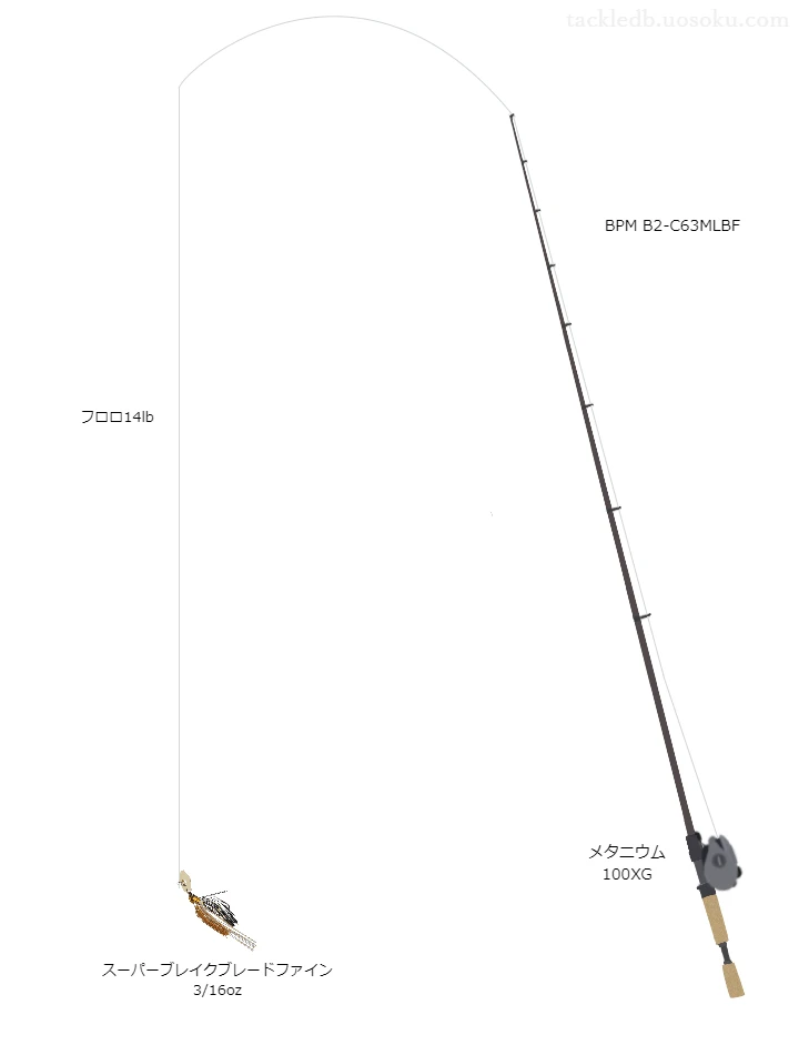 バス釣りに関するタックル、仕掛け図解