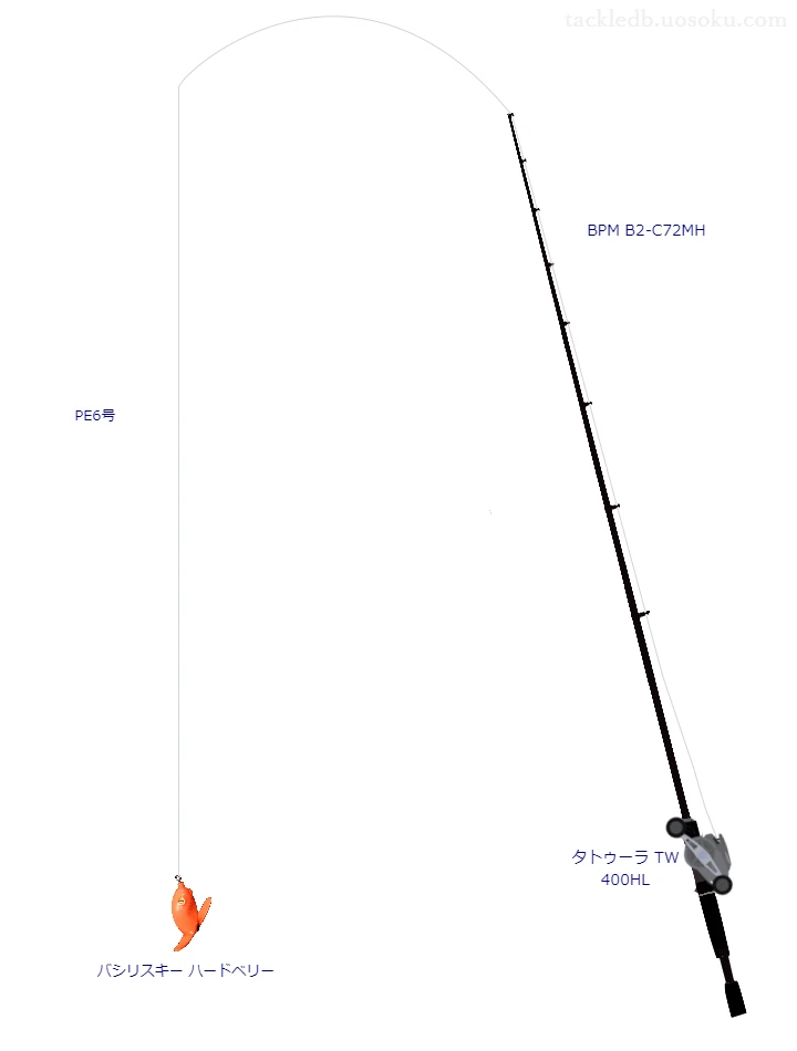 バス釣りに関するタックル、仕掛け図解