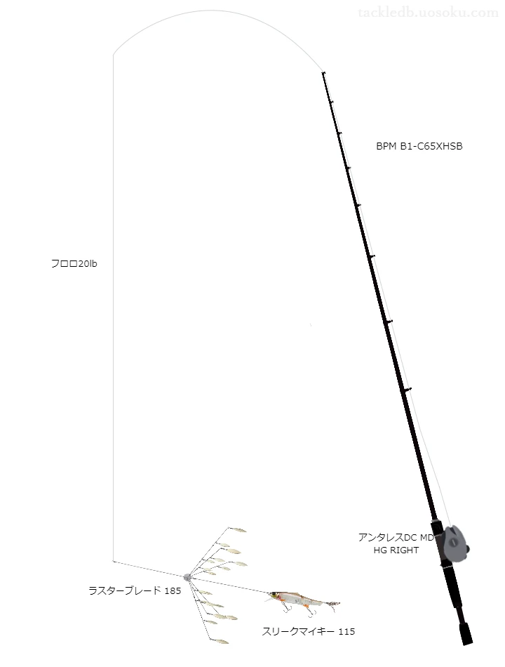 バス釣りに関するタックル、仕掛け図解