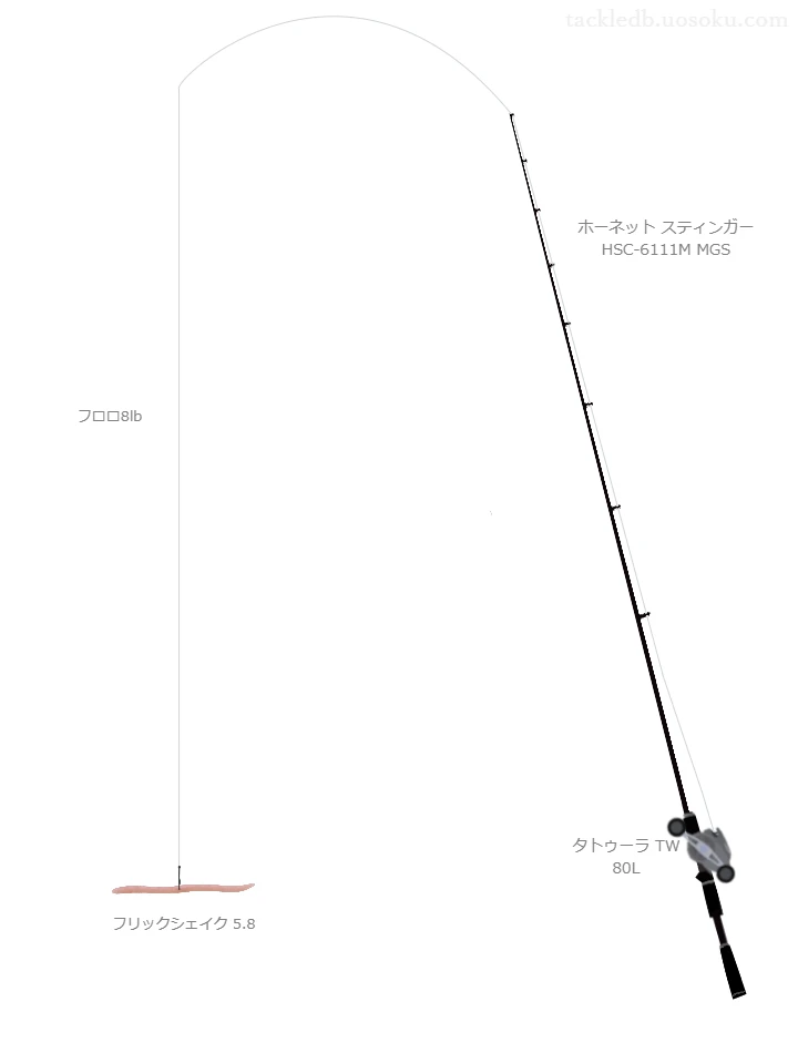 バス釣りに関するタックル、仕掛け図解