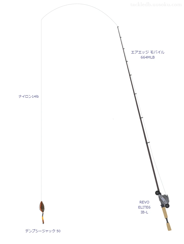 バス釣りに関するタックル、仕掛け図解