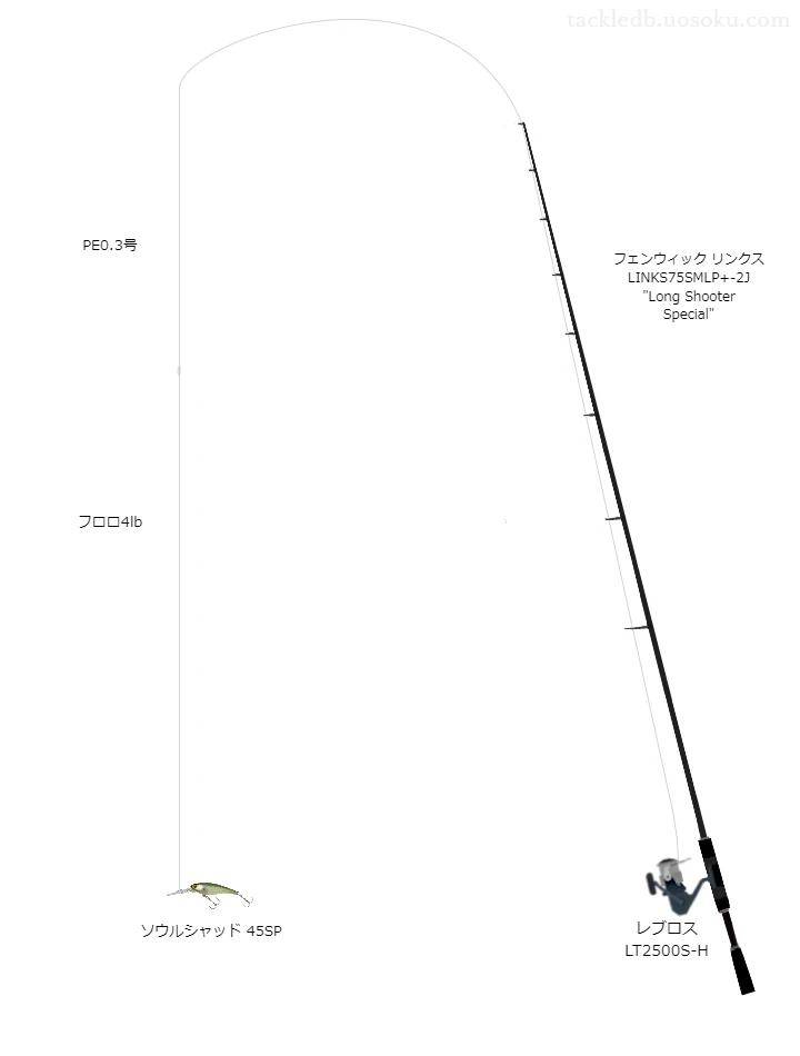 バス釣りに関するタックル、仕掛け図解