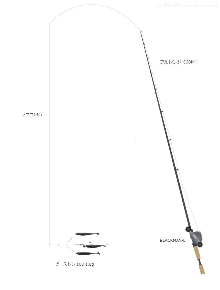 バス釣りに関するタックル、仕掛け図解