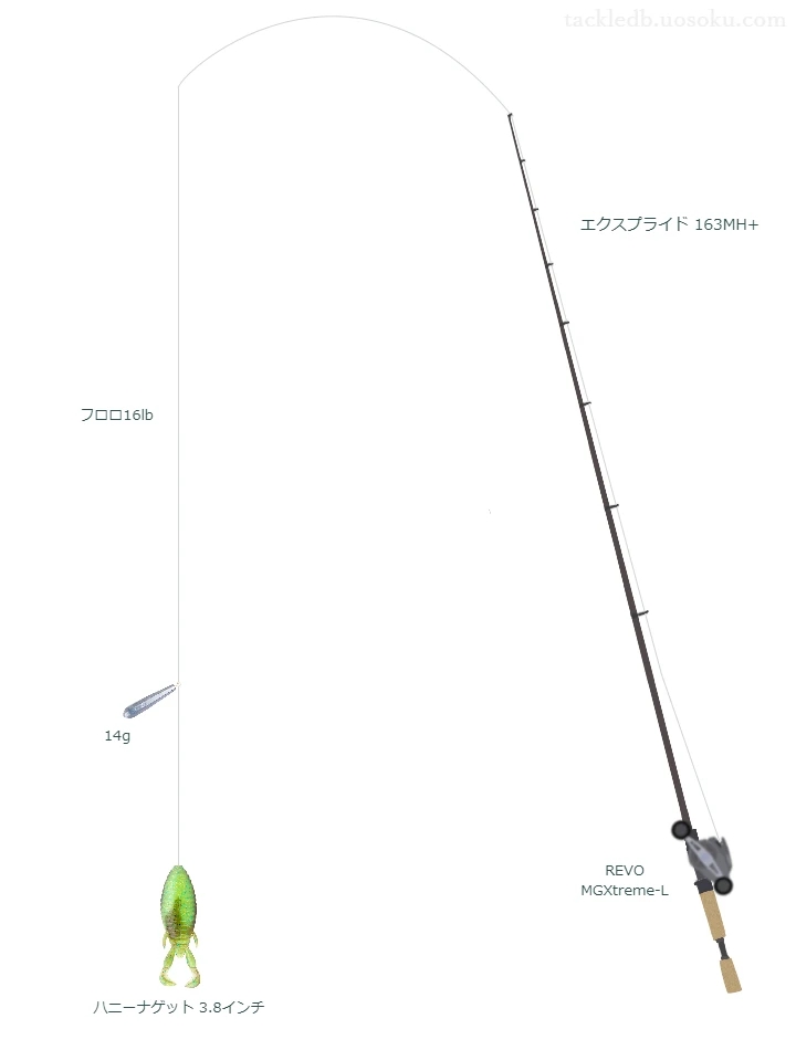 バス釣りに関するタックル、仕掛け図解