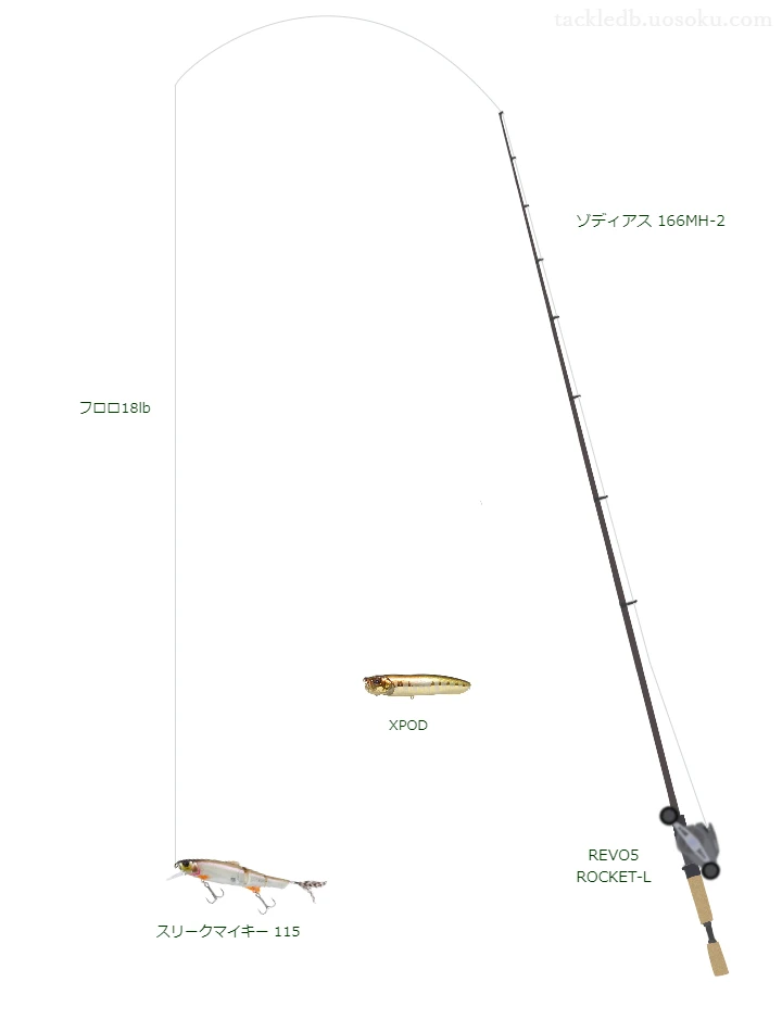 バス釣りに関するタックル、仕掛け図解