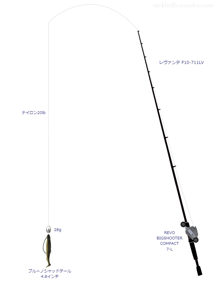 バス釣りに関するタックル、仕掛け図解