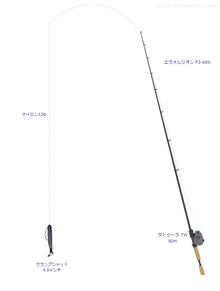 バス釣りに関するタックル、仕掛け図解