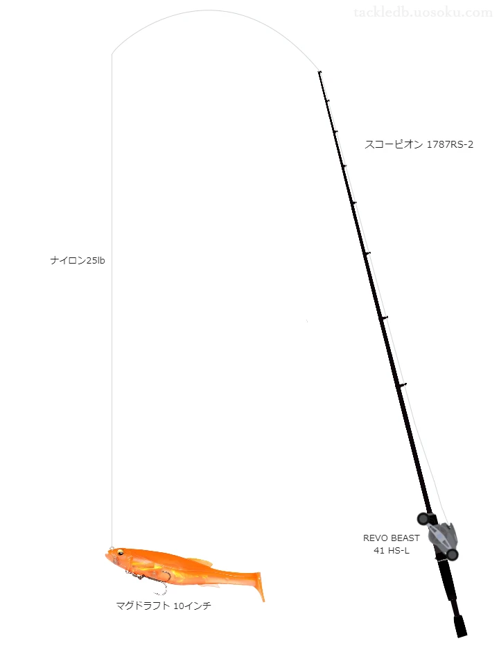 バス釣りに関するタックル、仕掛け図解