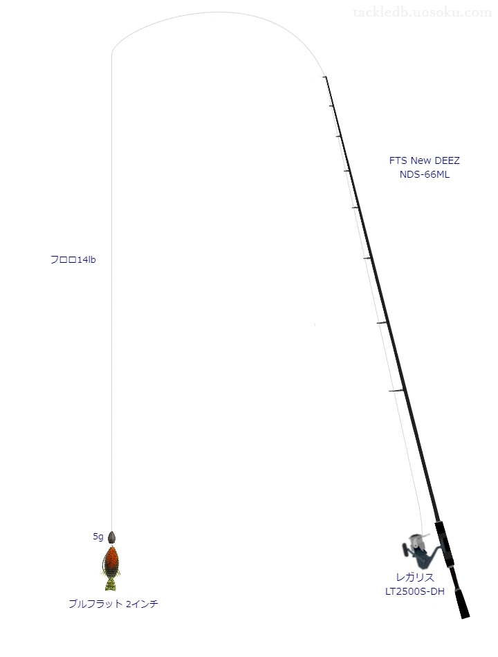 アブガルシアのFTS New DEEZ NDSを使用したバス釣りタックル【仮想インプレ】