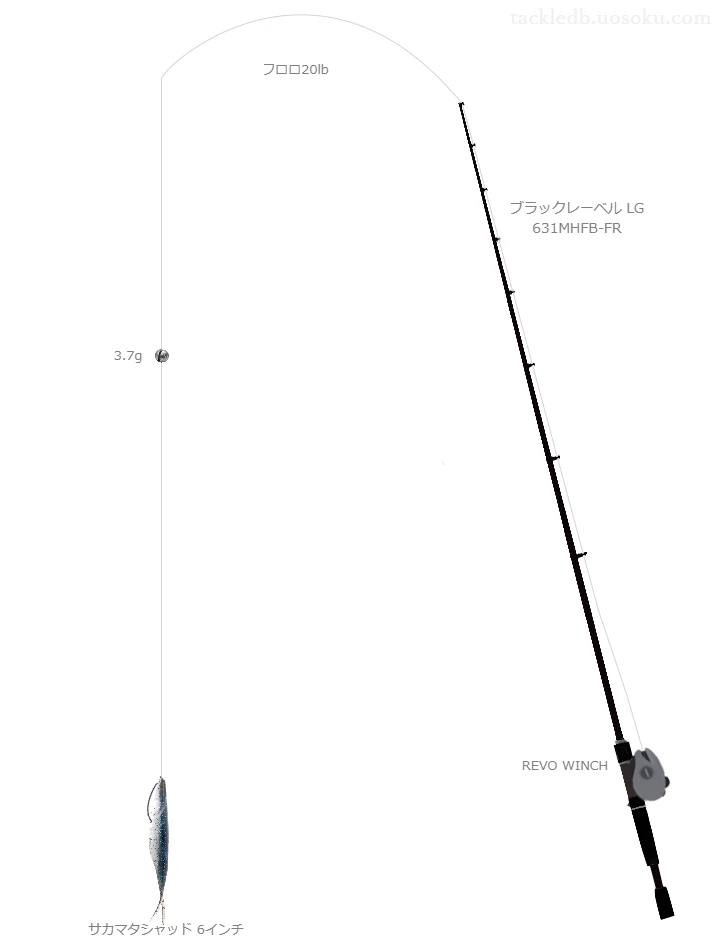 バス釣りに関するタックル、仕掛け図解