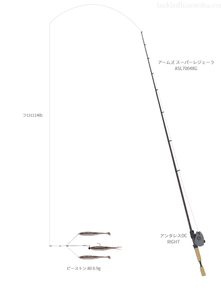 バス釣りに関するタックル、仕掛け図解