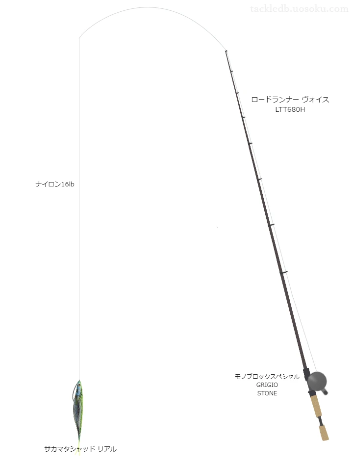 【竜門ダム】サカマタシャッド リアルを活かすバス釣りタックル【仮想インプレ】