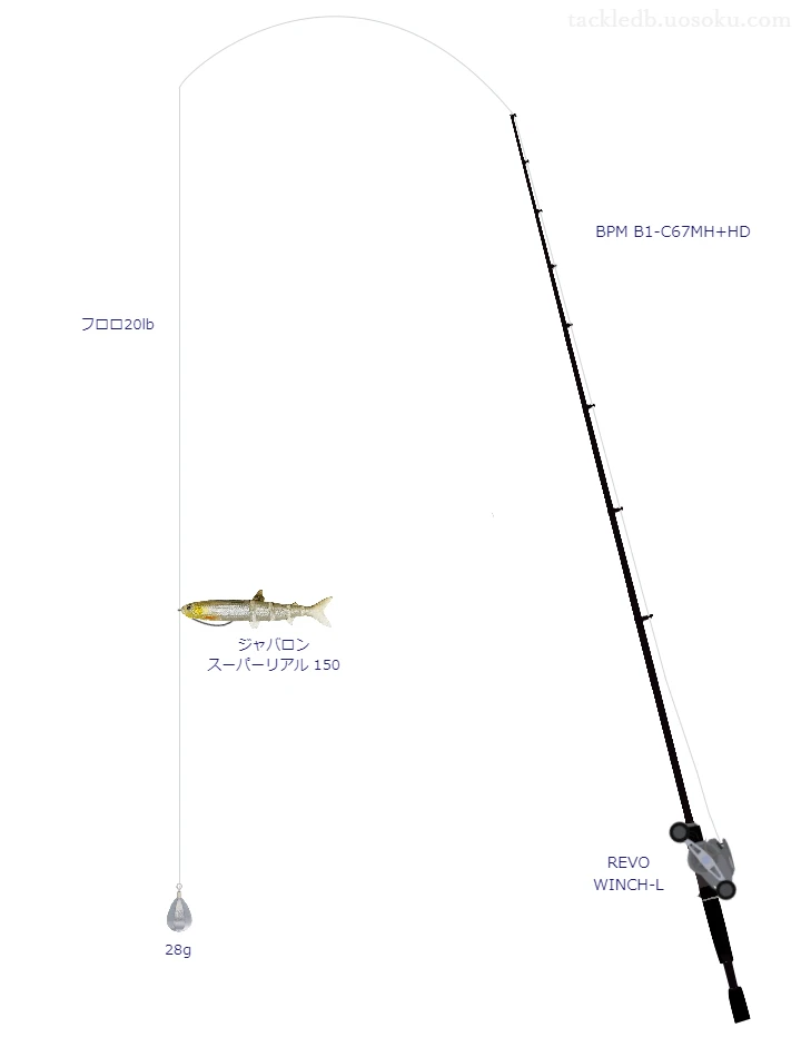 バス釣りに関するタックル、仕掛け図解