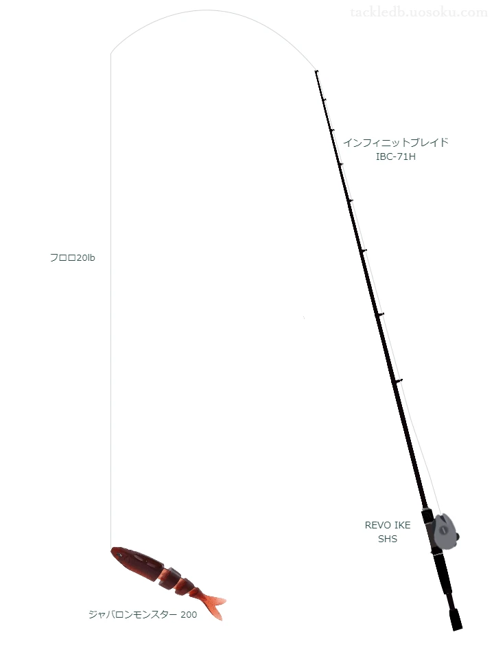 バス釣りに関するタックル、仕掛け図解