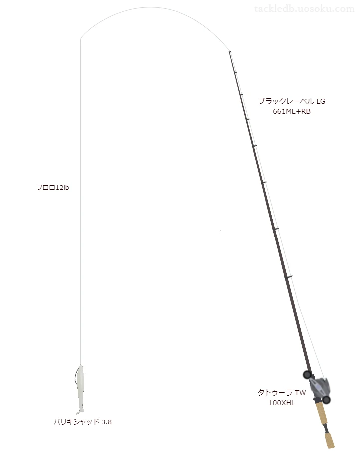 バス釣りに関するタックル、仕掛け図解