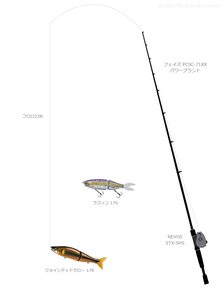 バス釣りに関するタックル、仕掛け図解