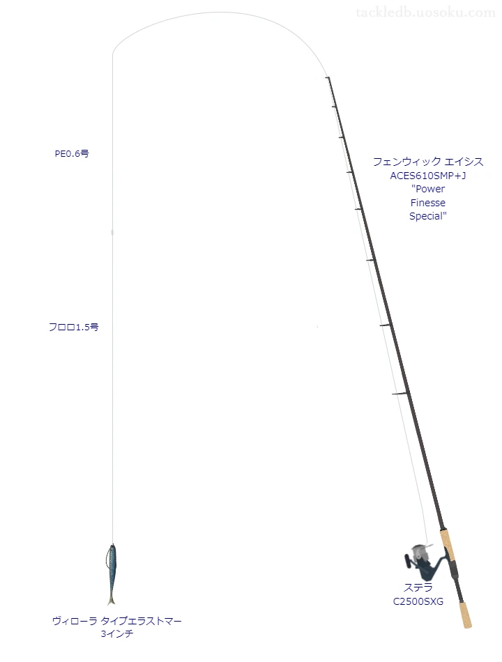 バス釣りに関するタックル、仕掛け図解